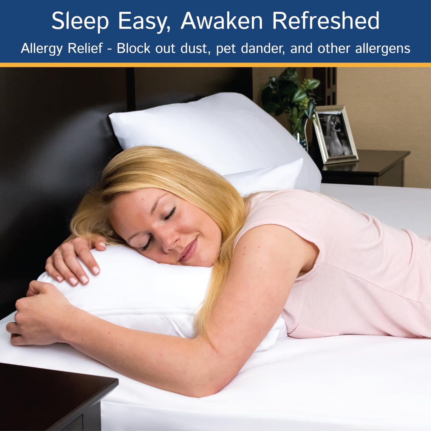 Super Deep Pocket Mattress Encasement - King - Zippered Bedbug Waterproof Protector for Very Deep Mattresses 20-24 inch Depth
