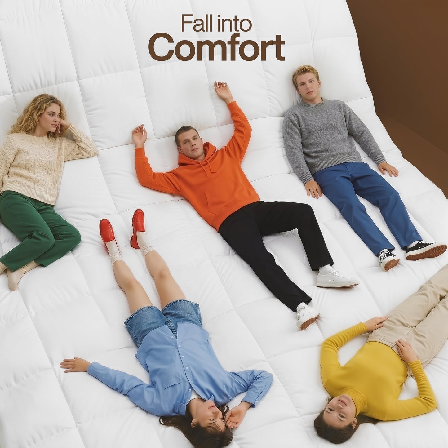 Utopia Bedding Comforter Duvet Insert, Quilted Comforter with Corner Tabs, Box Stitched Down Alternative Comforters Twin Size (White, Pack of 2)