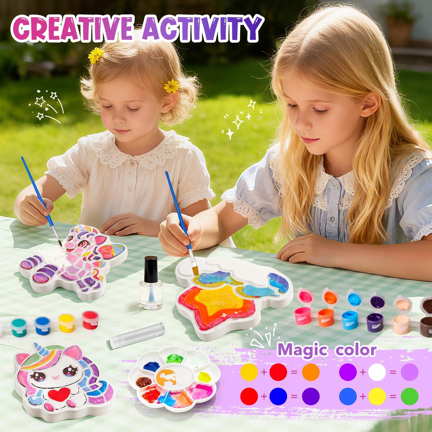 Gadetouq Unicorn Stepping Stone Kit