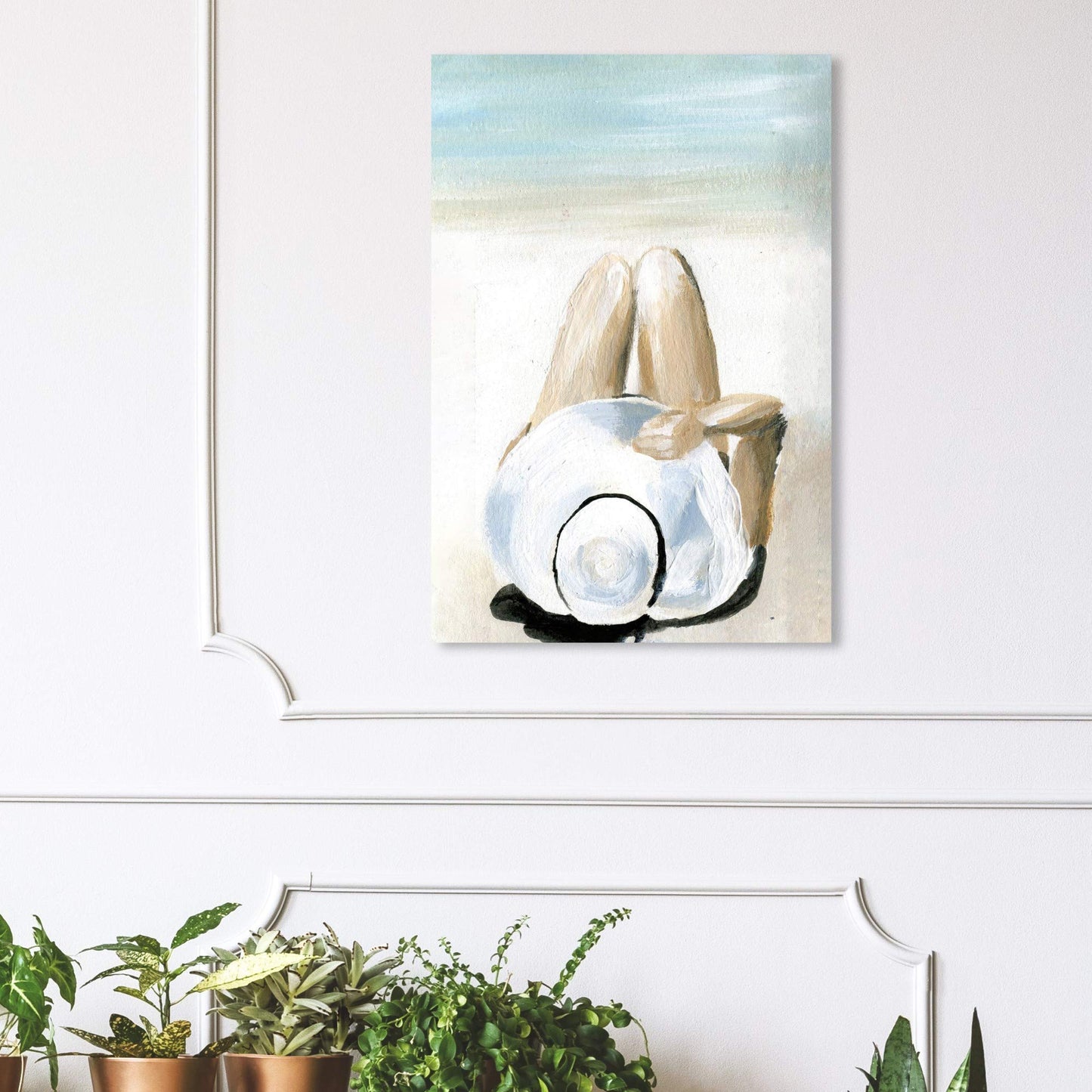Wynwood Studio Nautical Wall Art Canvas Prints 'Private Island' Coastal Home Décor, 24" x 36", White, Blue