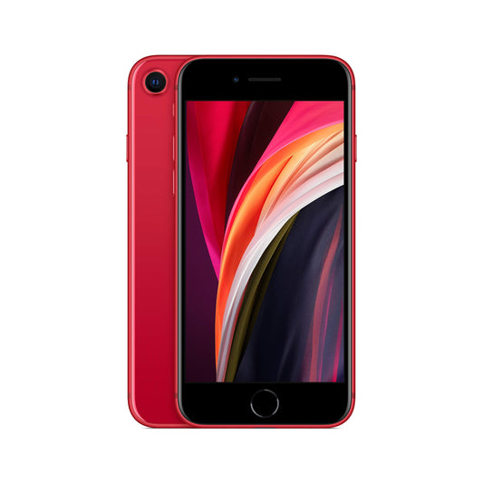 Apple iPhone SE (2nd Generation), 64GB, Red, Unlocked (Renewed Premium)