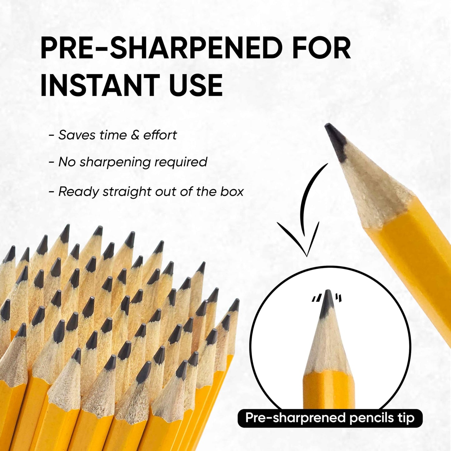 1000 Pack #2 HB Mini Golf Pencils Bulk, Wood-cased 3.5” Small Pencils Bulk, Pre-sharpened mini pencil bulk for Teachers Writing, Marking Sketching, Classroom Essentials, Back to School Supplies