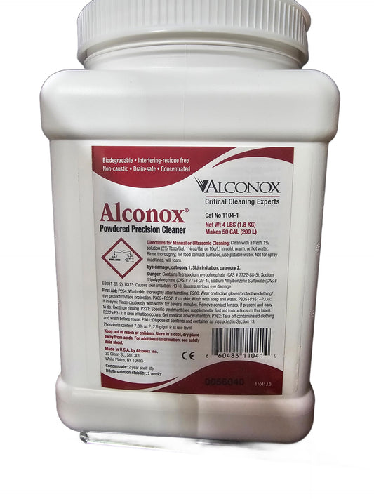 Alconox Detergent Cleaning Concentrate 4 lb. Container
