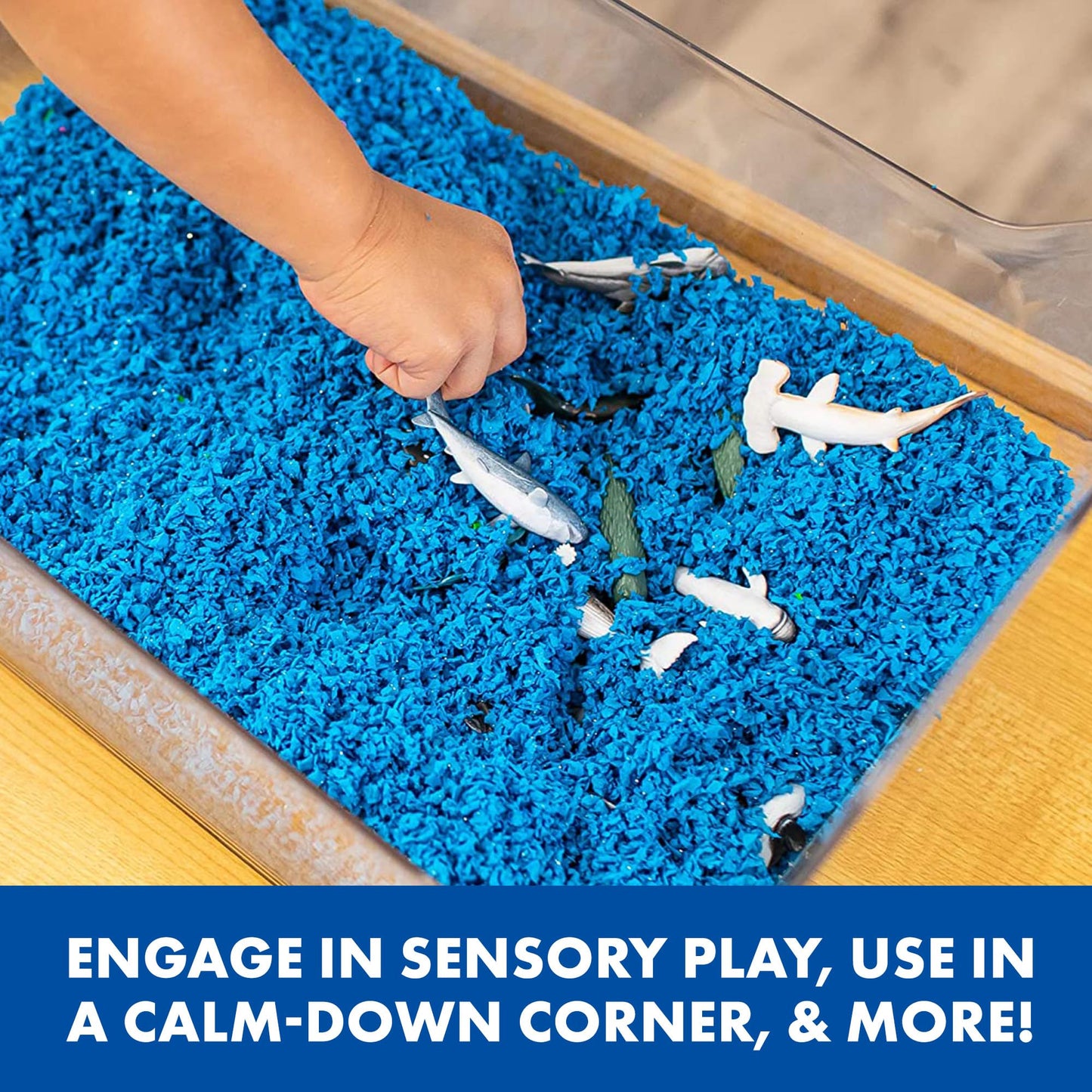 Educational Insights 1942B Playfoam Pluffle 4 Pack: Non-Toxic, Never Dries Out, Feel Good Fluffy Stuff