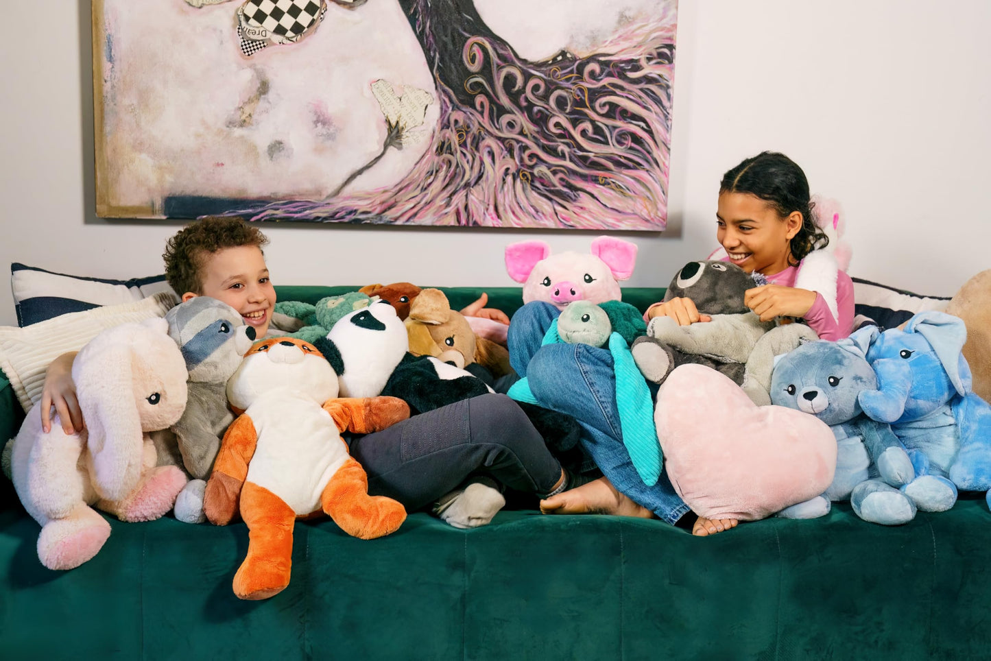 HUGIMALS Berkeley the Bat – Weighted Stuffed Bat Plush, Soft Sensory Toy for Kids, Teens & Adults, Anxiety Relief Plush Animal