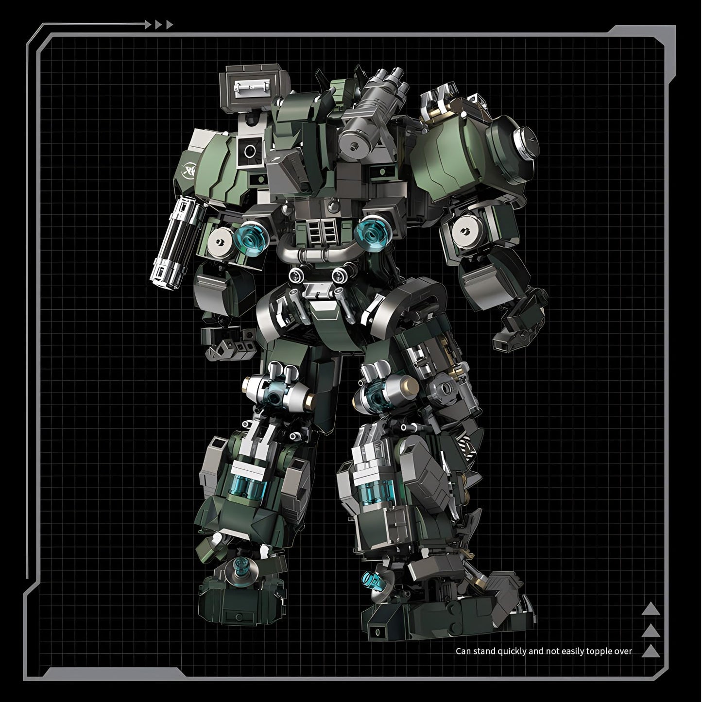 CSNRHG Mech Robot Model Building Blocks Toy Set Birthday for Age 8+ Children Adults Teens 1403 Pieces