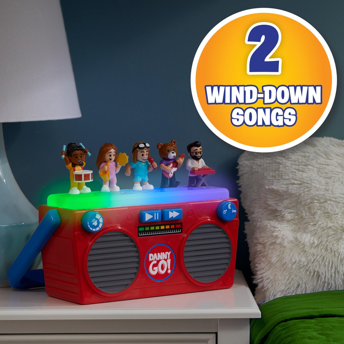 Danny Go! Music Mix-Up Boombox, Kids Toys for Ages 3 Up, Gifts and Presents