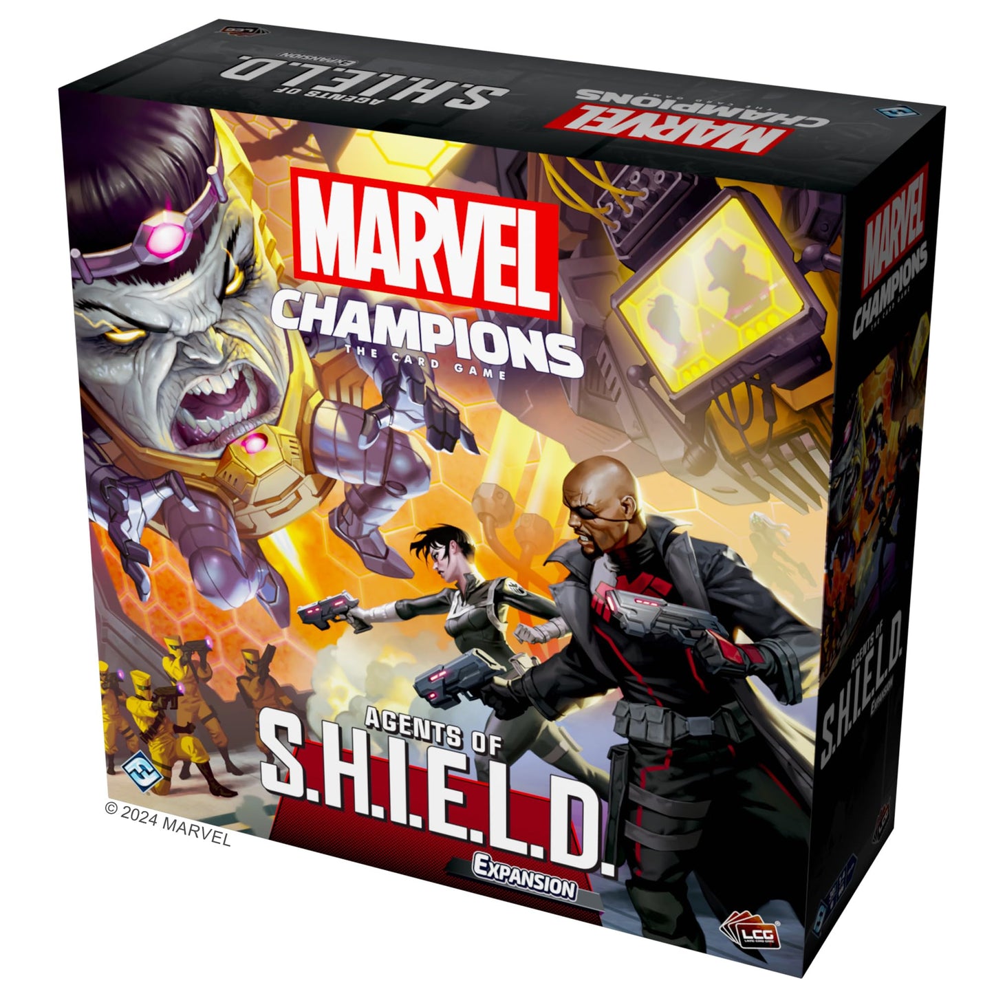 Fantasy Flight Games Marvel Champions The Card Game Agents of S.H.I.E.L.D. Campaign Expansion - Cooperative Strategy Game for Kids & Adults, Ages 14+, 1-4 Players, 45-90 Min Playtime, Made