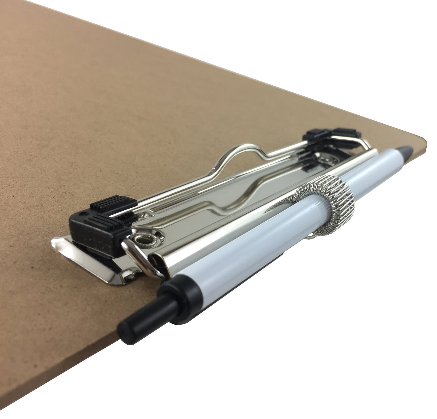 Trade Quest Clipboards Pen Holder Clip Letter Size (30 - Pack) (Pen Included)