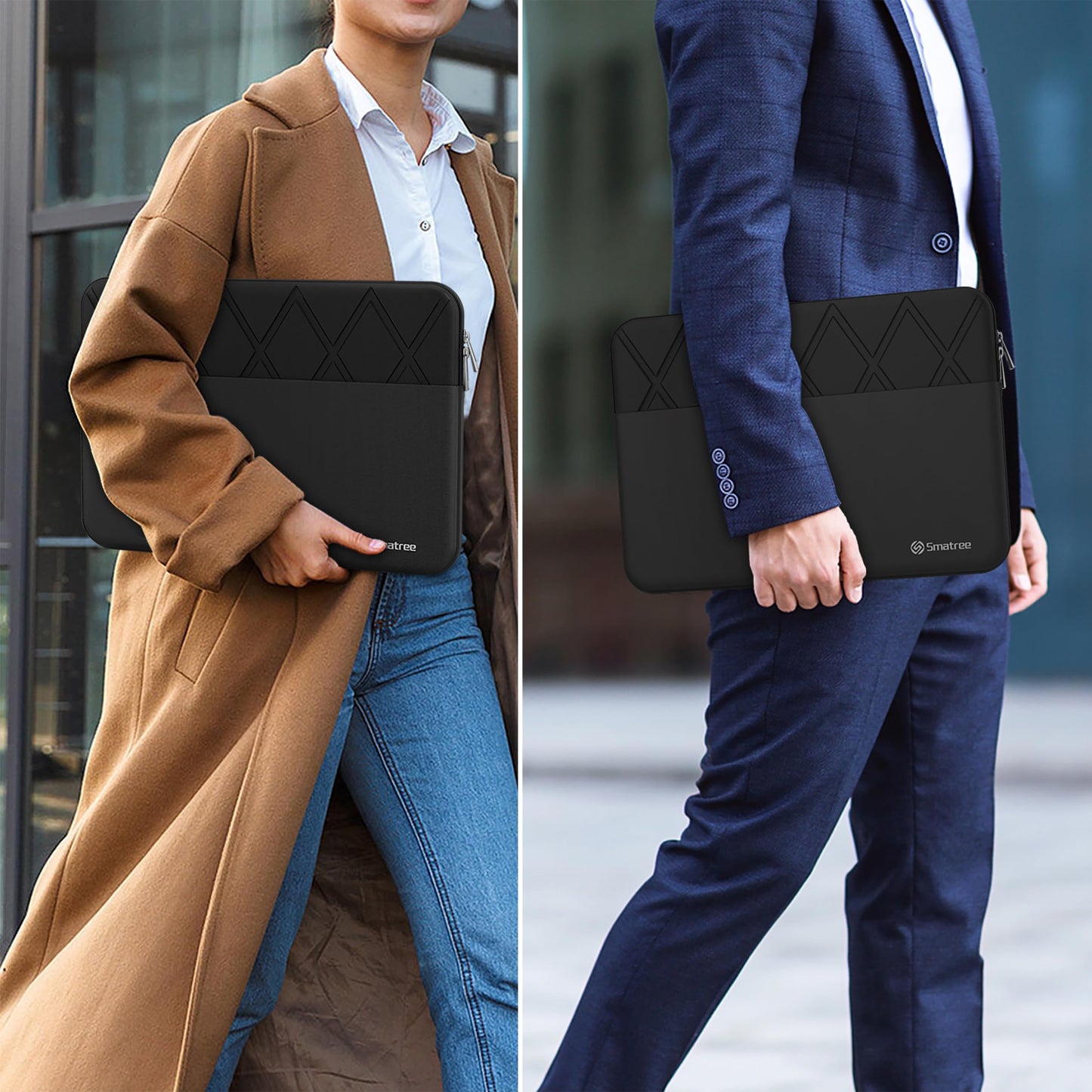 Smatree 13.8 inch Laptop Sleeve for Microsoft Surface Laptop2024/Surface Laptop for Business Copilot+PC, Case with Accessory Pocket, YKK Zipper (E437)