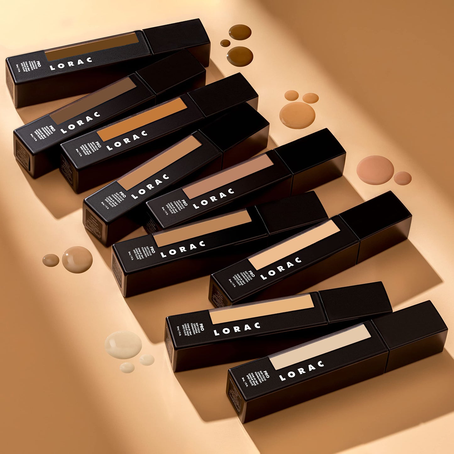 LORAC PRO Soft Focus Longwear Foundation, Shade 3| Full Coverage | Lightweight | Water-Resistant | Oil-Free