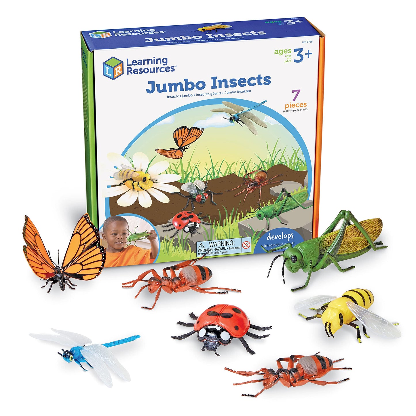 Learning Resources LER0789 Jumbo Insects