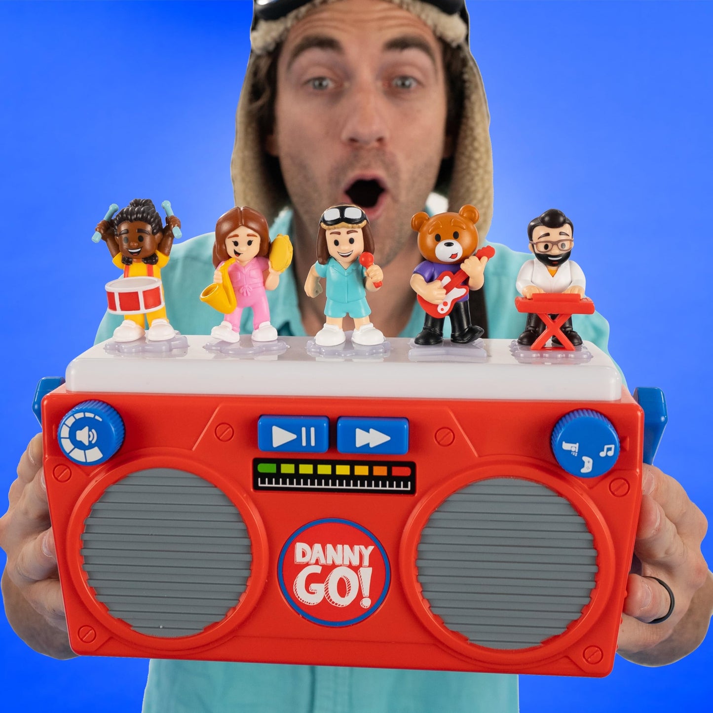 Danny Go! Music Mix-Up Boombox, Kids Toys for Ages 3 Up, Gifts and Presents