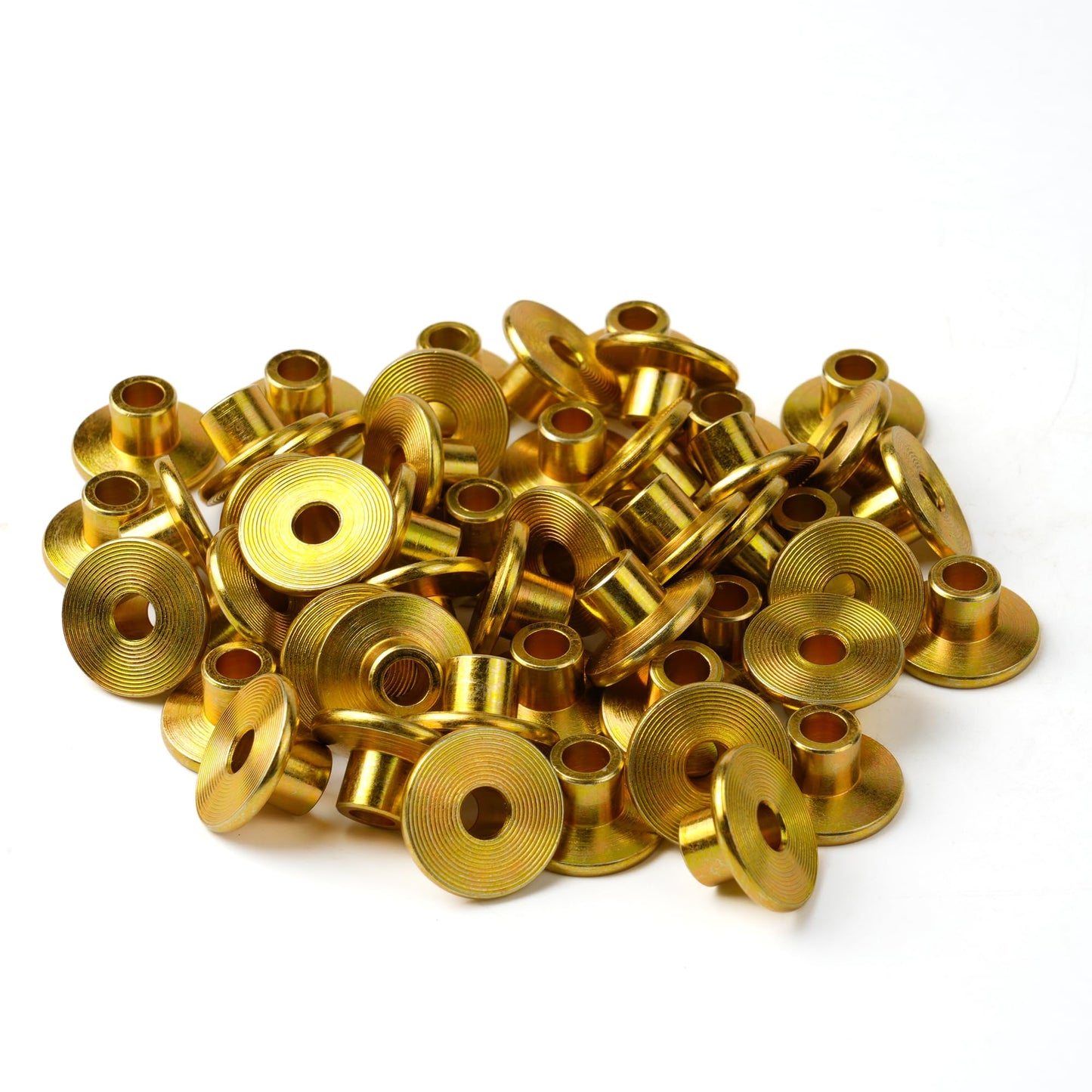 Camotokiit for Peterbilt 379 Huck and Collars-1/4/Large Flange Collars Replace MGPT-R8-10G,MGCW-R8-Pack of 50