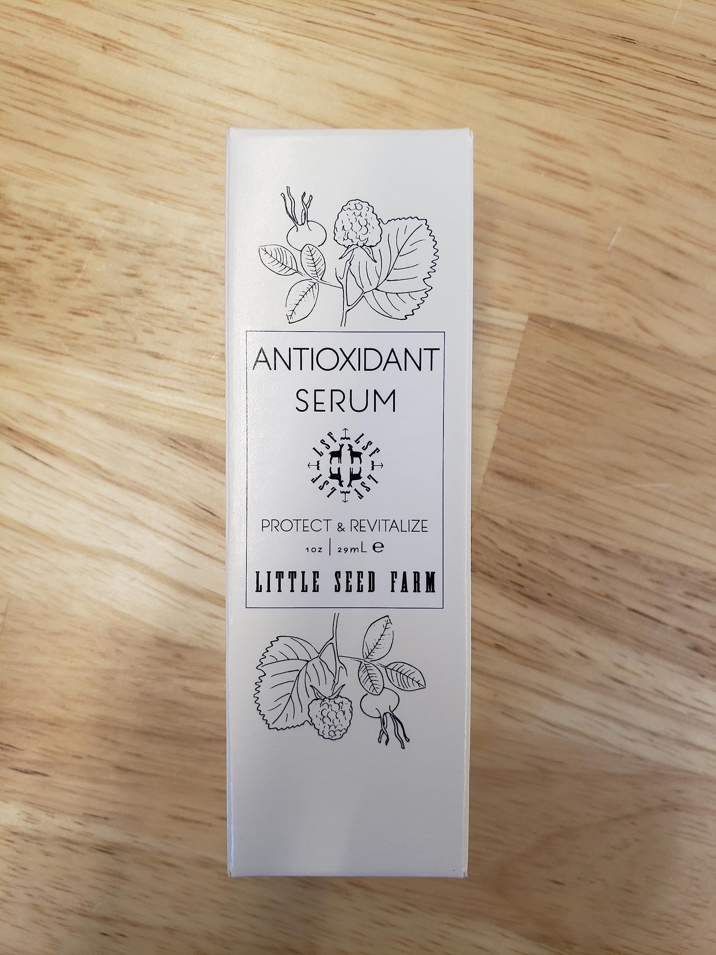 Little Seed Farm - Antioxidant Serum - Antioxidant Facial Serum for Dry & Aging Skin – Nourishing & Revitalizing Face Serum, Net Wt. 1 fl oz