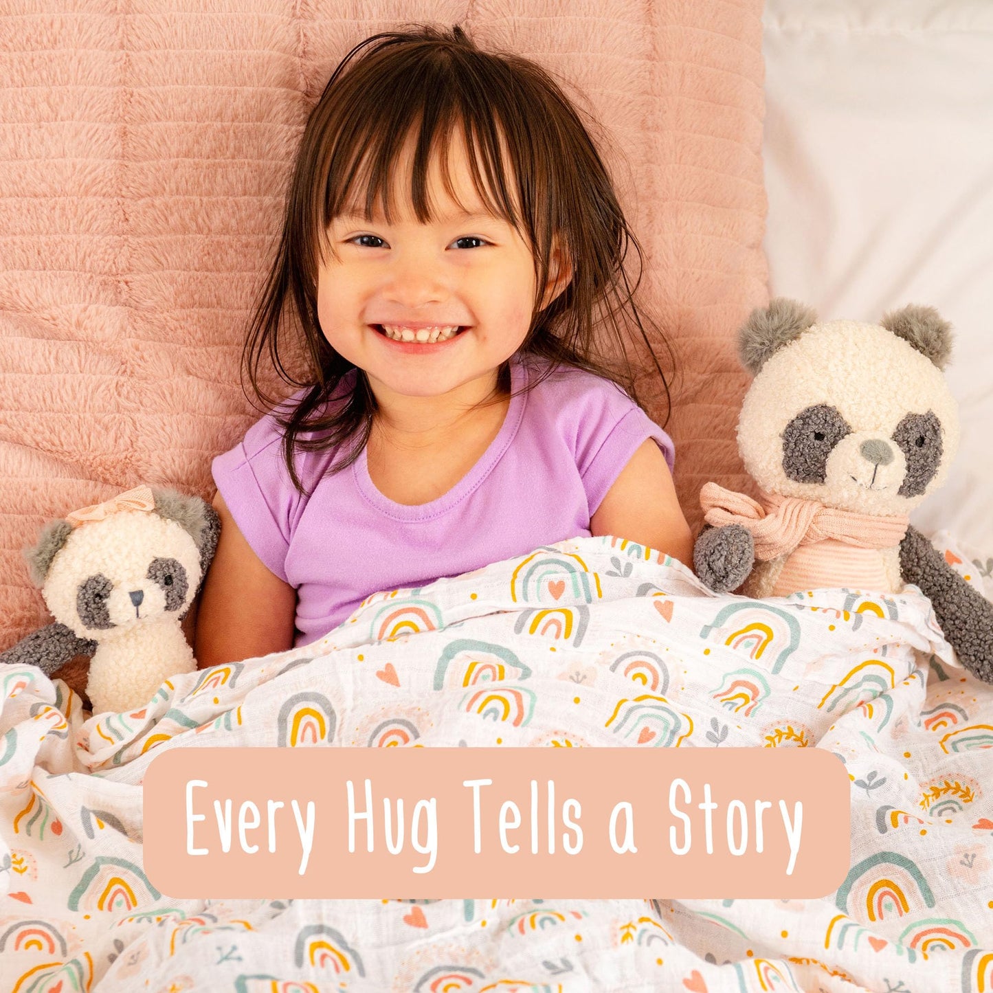 Stephen Joseph Super Soft Plush Dolls Large, Bunny 4 inch