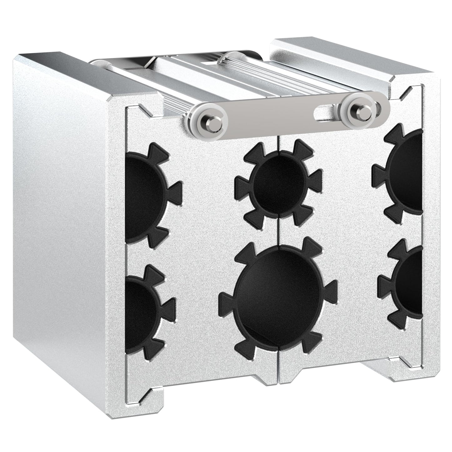 Universal Clamp Collets Barrel with 4 Openings, Constructed from Aircraft Grade Aluminum with Thick Anti-slip Non-Marring Surface