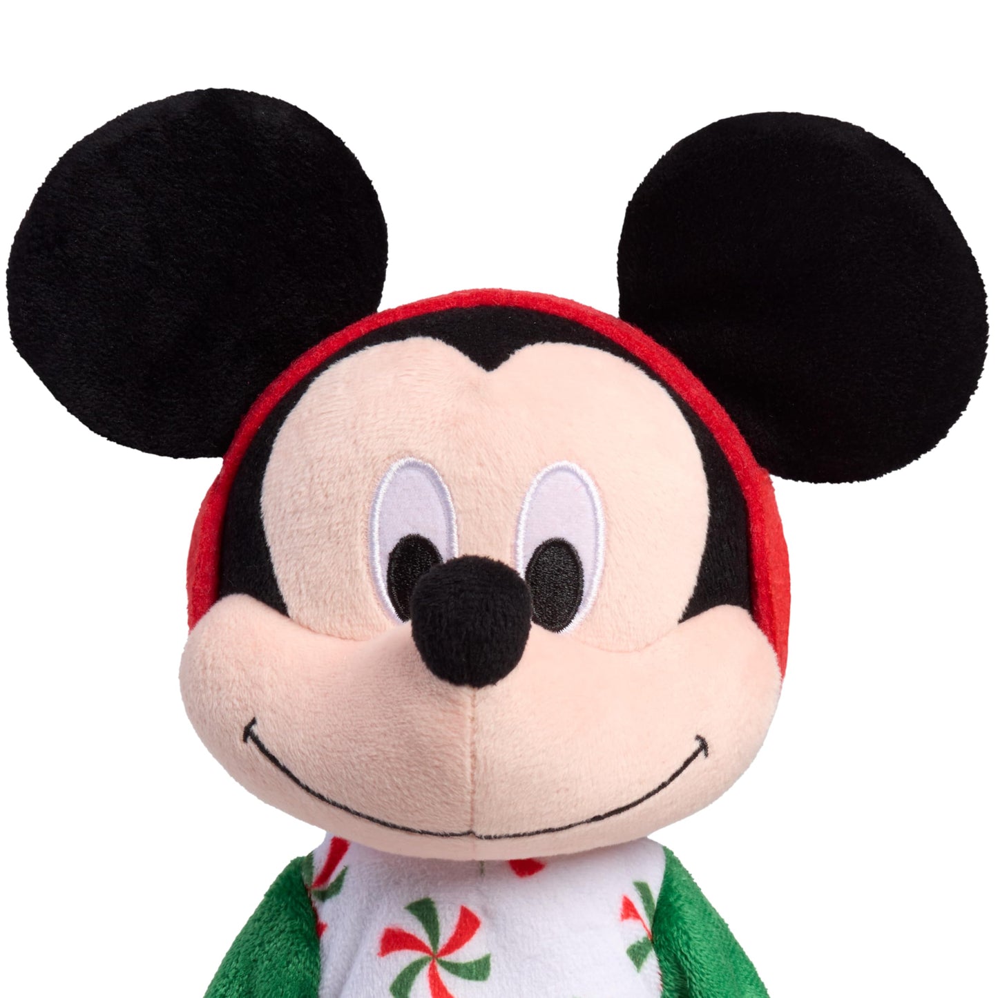 Disney Holiday Feature Plush - Mickey, Kids Toys for Ages 3 Up, Gifts and Presents