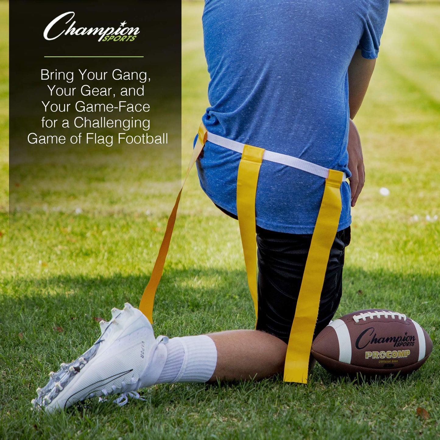 Champion Sports TFFSET Deluxe Flag Football Set