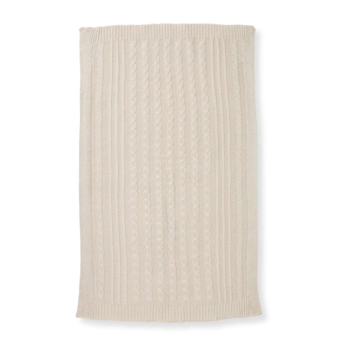 Burt's Bees Baby Infant Blanket, Cable Knit, Made with 100% Soft Breathable Organic Cotton, Nursing Blankets, Machine Wash Baby Newborn Essentials, Size 30 x 40 Inch