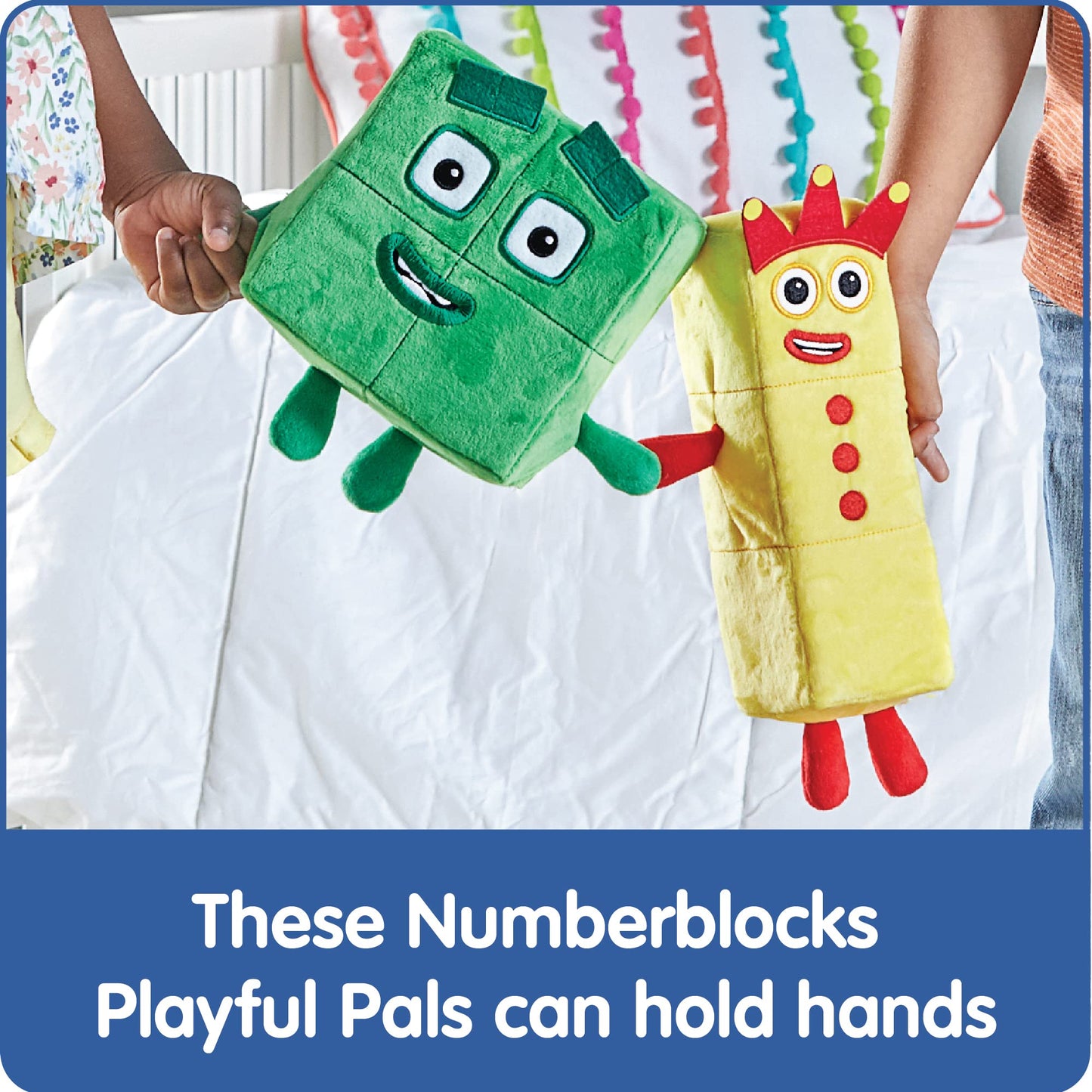 hand2mind Numberblocks Three and Four Playful Pals, Cartoon Plush Toys, Plush Figure Toy, Kids Stuffed Animals, Cute Plushies, Imaginative Play Soft Toys, Toddler Sensory Toys, Preschool Learning Toys