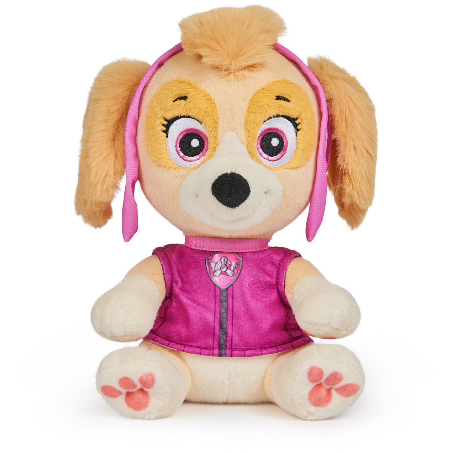 PAW Patrol, Bedtime Plush Skye, 10-Inch Stuffed Animal with Reversible Outfit, Kids Toys for Boys & Girls Ages 3 and Up