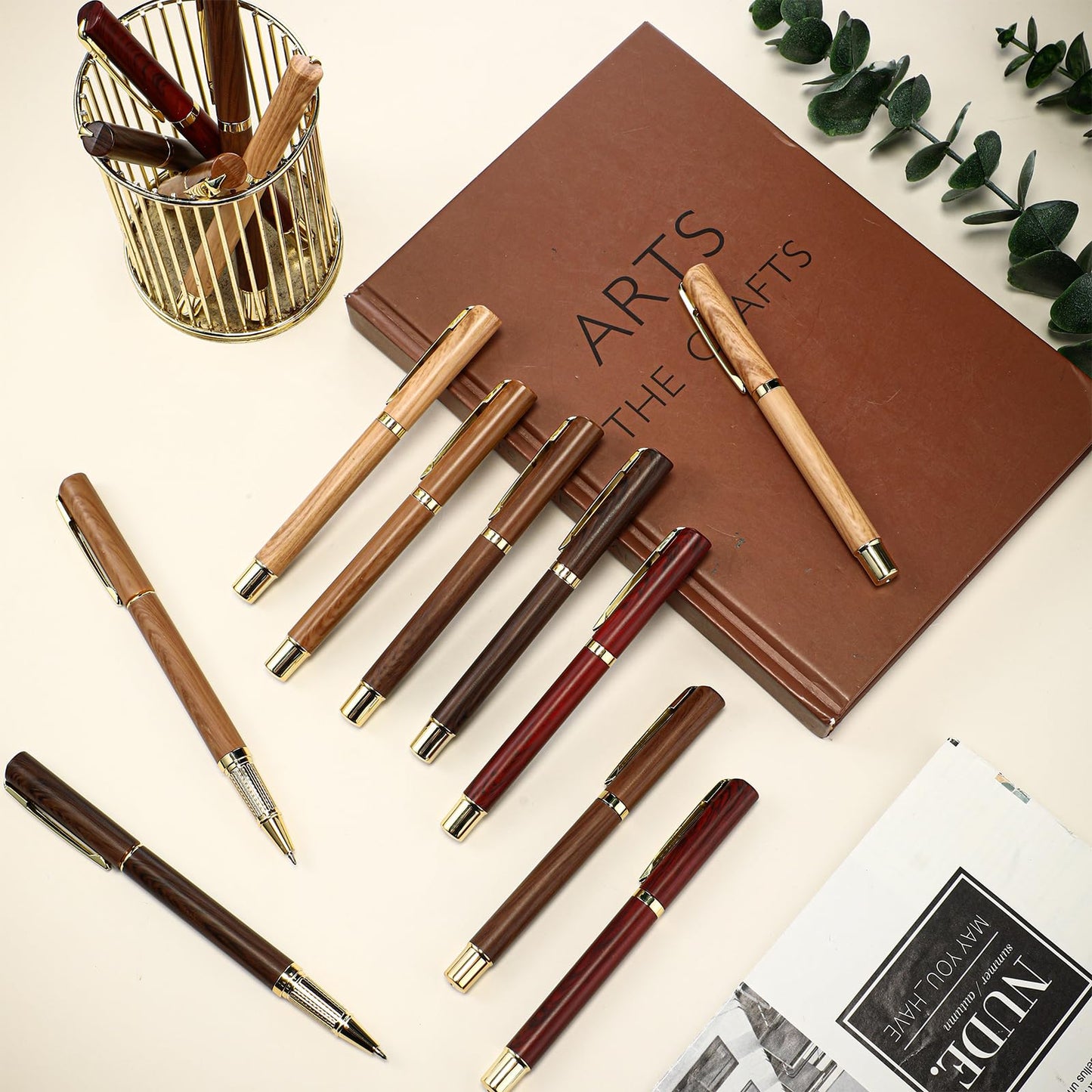 PerKoop 100 Pcs Ballpoint Pens for Men Thank You Gifts Bulk Inspirational Black Ink Pen Back to School Gifts for Teacher Team Employee Coworker