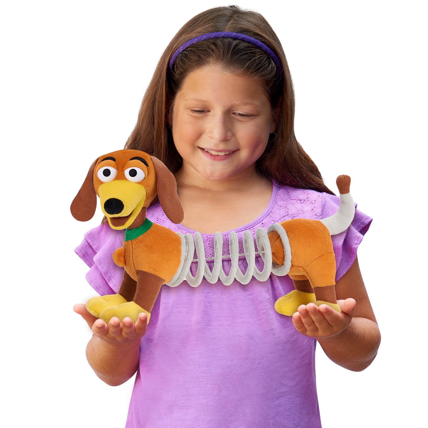 Disney and Pixar Toy Story Slinky Dog Plush, Toys for 3 Year Old Girls and Boys by Just Play