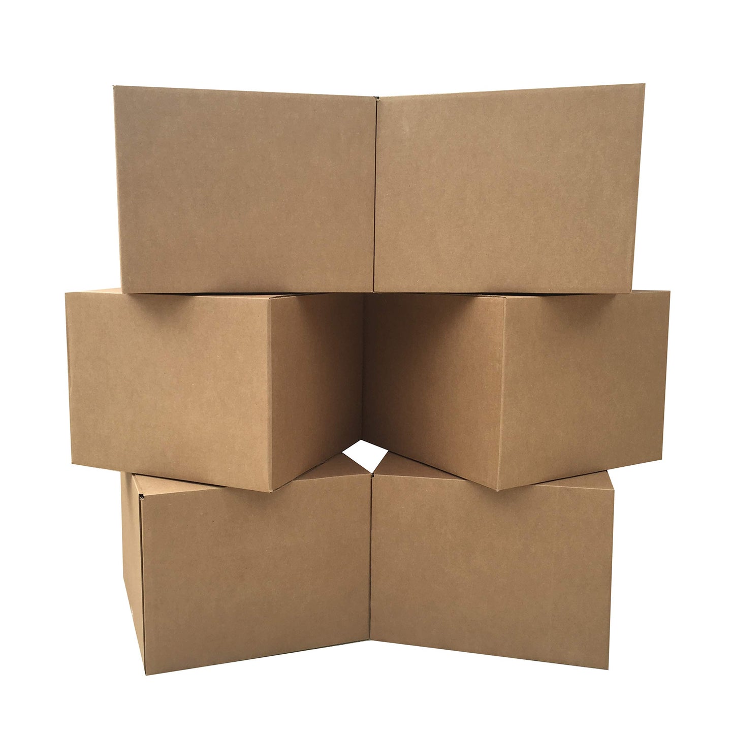 uBoxes Moving Box Bundles 20" x 20" x 15" (Large - Pack of 6)