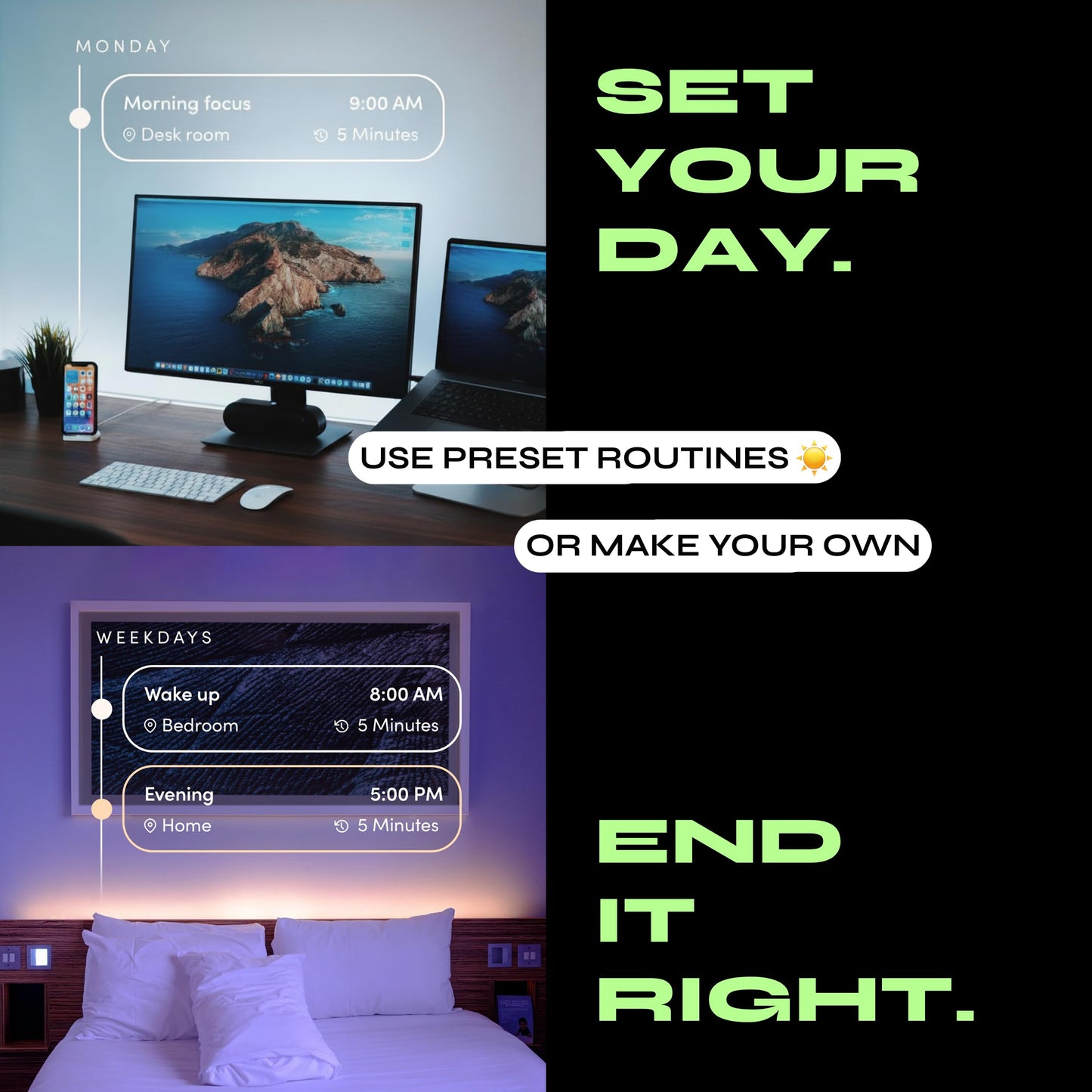 LIFX Supercolor Smart LED Strip Lights 10ft (120" Kit), Color Changing Multizone RGB + Tunable White, 24 Color Zones, 2.4GHz, No Hub, Apple HomeKit, Alexa & Google Home, Music Sync, Dimmable