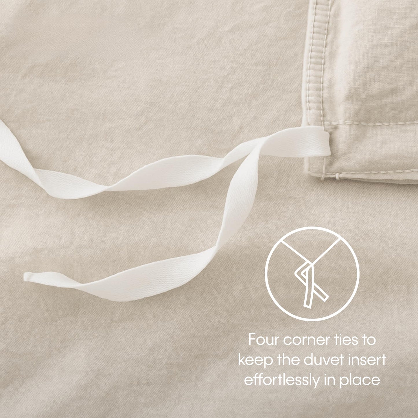 Calvin Klein - Queen Duvet Cover Set with Shams, 100% Cotton Percale Bedding, Garment Washed, Crisp & Breathable, Modern Cotton Washed Percale White