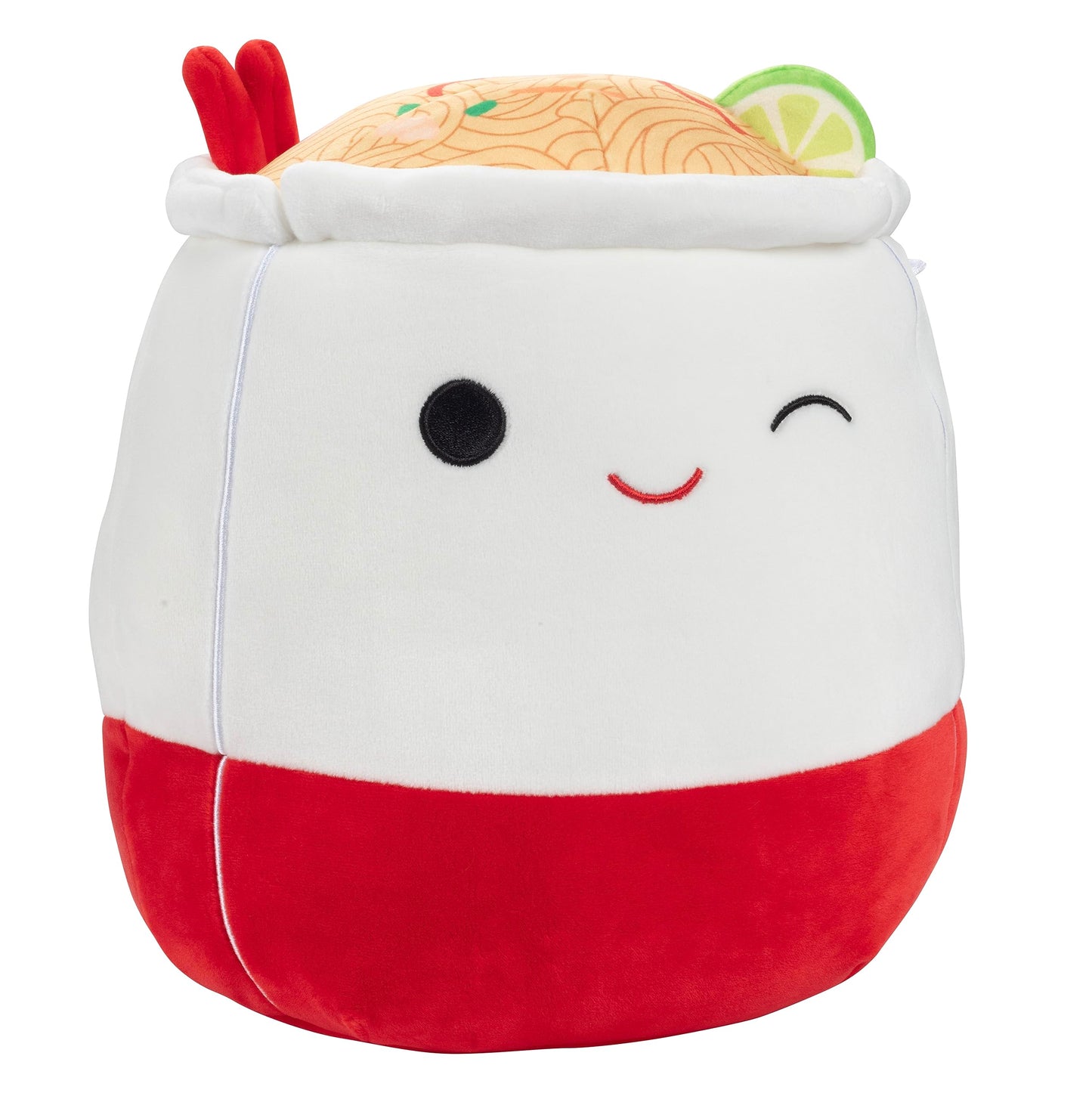 Squishmallows 10" Daley The Takeout Noodles - Officially Licensed Kellytoy Plush - Collectible Soft & Squishy Foodie Stuffed Animal Toy - Add to Your Squad for Kids, Girls & Boys