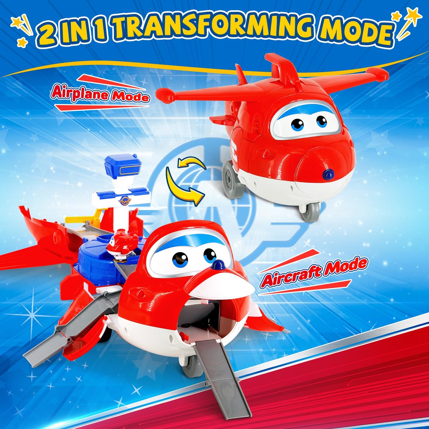 Super Wings – Jett’s Takeoff Tower Playset