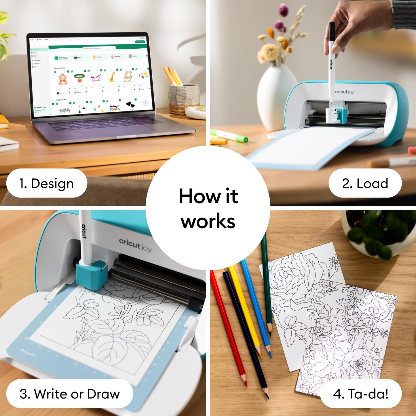 Cricut® Joy™ Dual-Sided Markers, Ultimate Set (22 ct) - 1.0mm Marker Tip + 0.4mm Fine Point Pen Tip - For use with Joy & Joy Xtra Machines