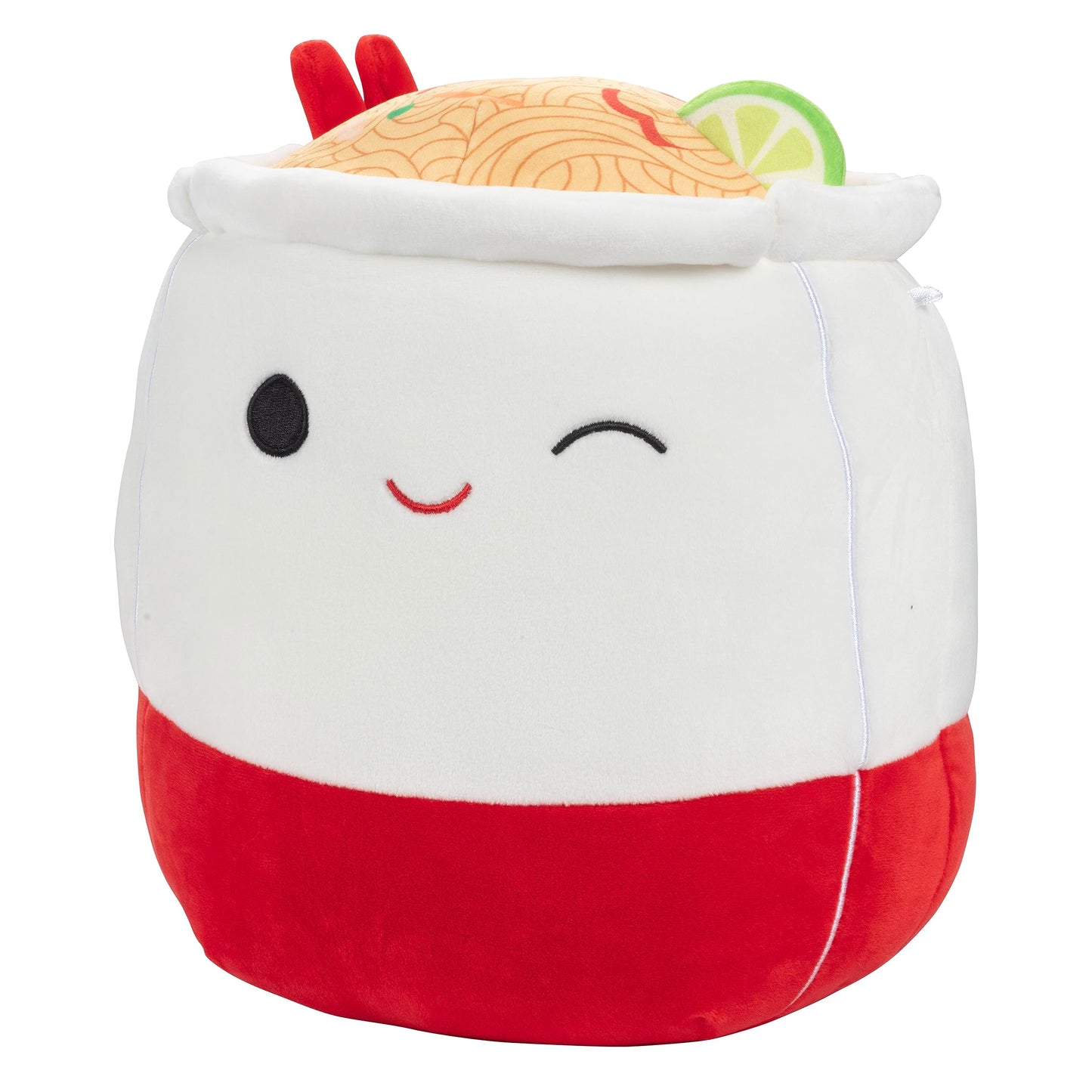 Squishmallows 10" Daley The Takeout Noodles - Officially Licensed Kellytoy Plush - Collectible Soft & Squishy Foodie Stuffed Animal Toy - Add to Your Squad for Kids, Girls & Boys