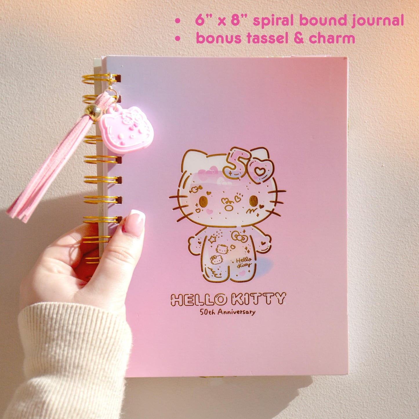 Horizon Group USA Hello Kitty 50th Anniversary DIY Journaling Set