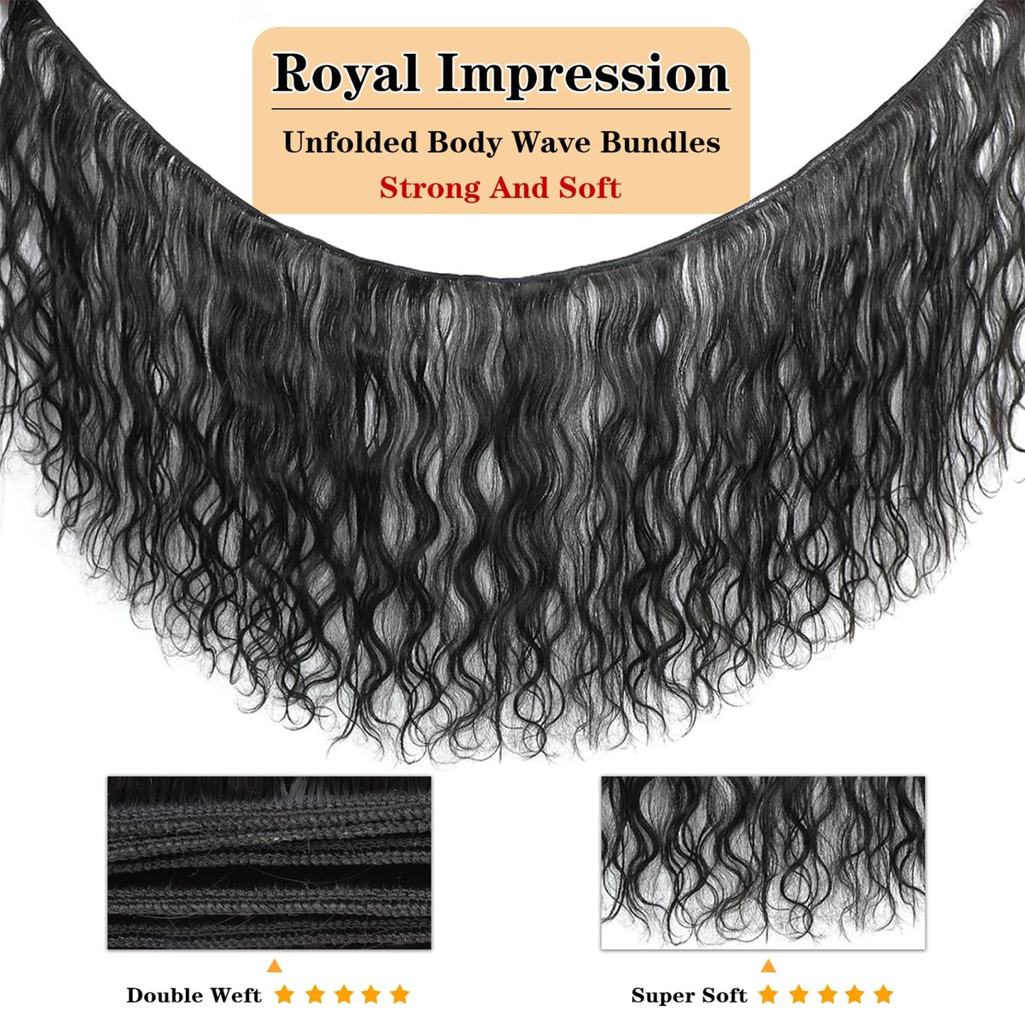 12A Brazilian Virgin Hair Body Wave 3 Bundles 10" 12" 14" 300g Brazilian Remy Virgin Body Wave Human Hair Bundles 100% Unprocessed Virgin Brazilian Remy Hair Bundles Natural Color