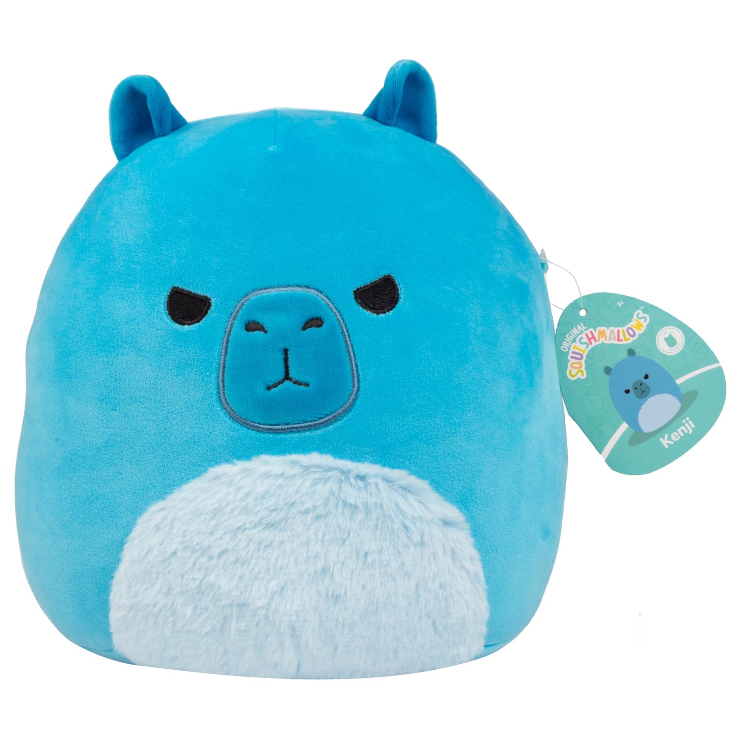 Squishmallows 10" Kenji The Capybara - Officially Licensed Kellytoy Plush - Collectible Soft & Squishy Capybara Stuffed Animal Toy for Kids, Girls & Boys - Exclusive