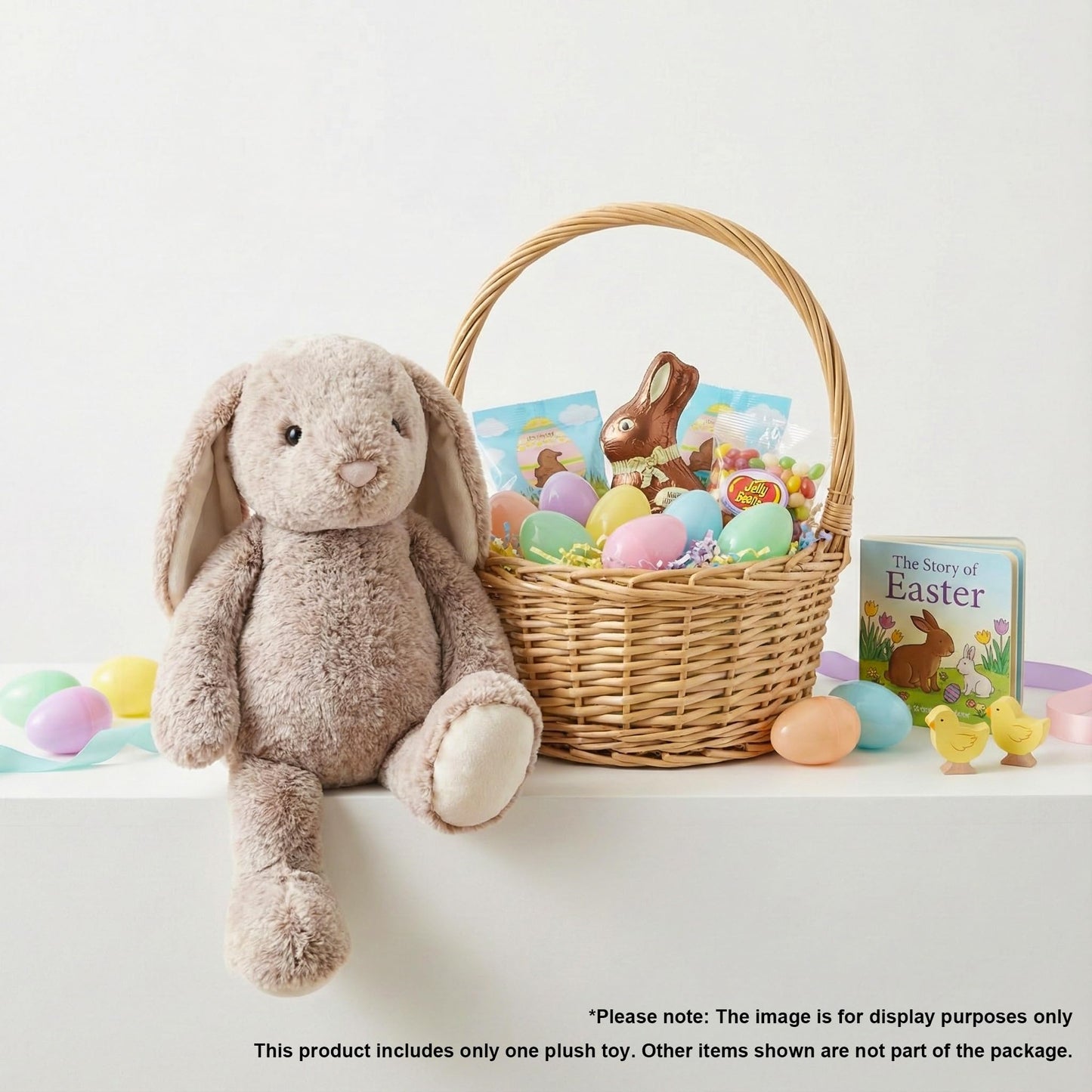 WEIGEDU Bunny Rabbit Stuffed Animals Plush Toys for Kids Girls Boys Baby Birthday Bedtime Gift, 45cm