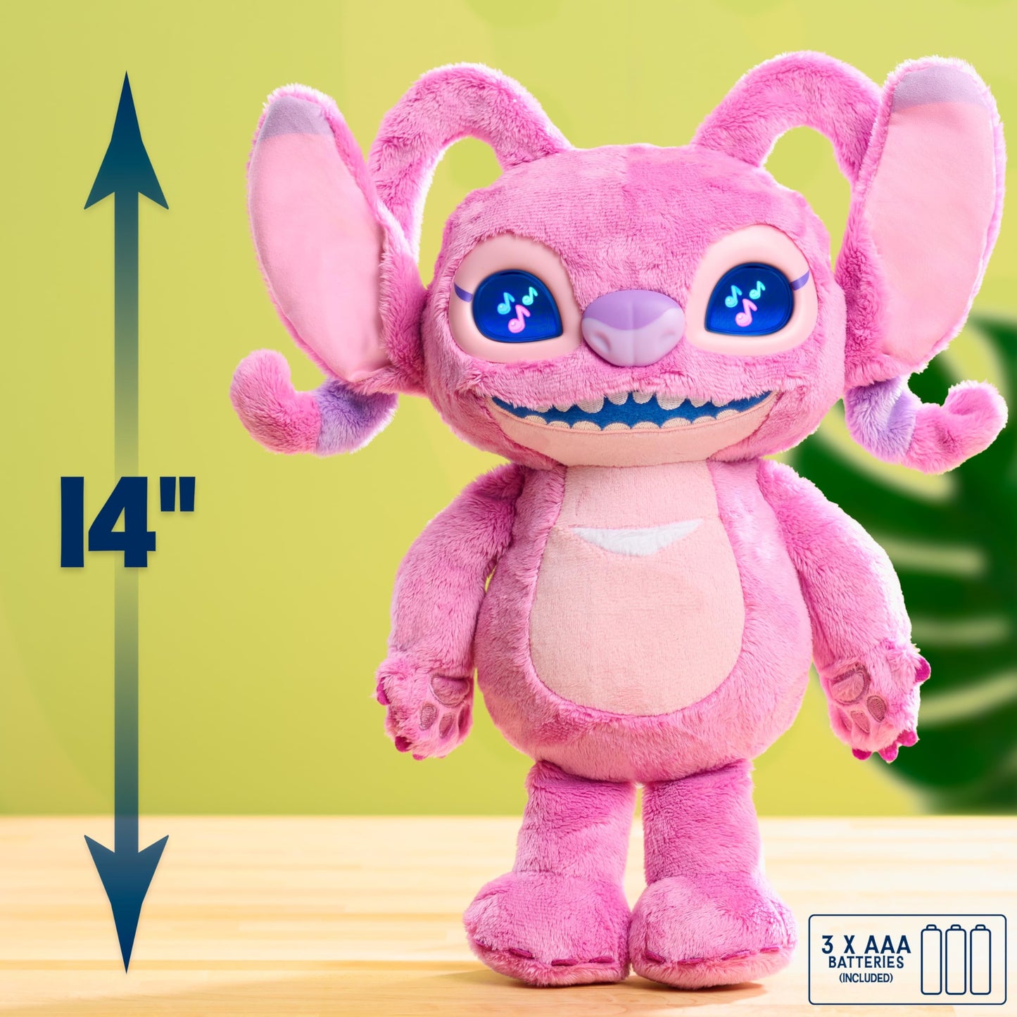 Just Play Stitch Many Moods Feature Plush - Angel