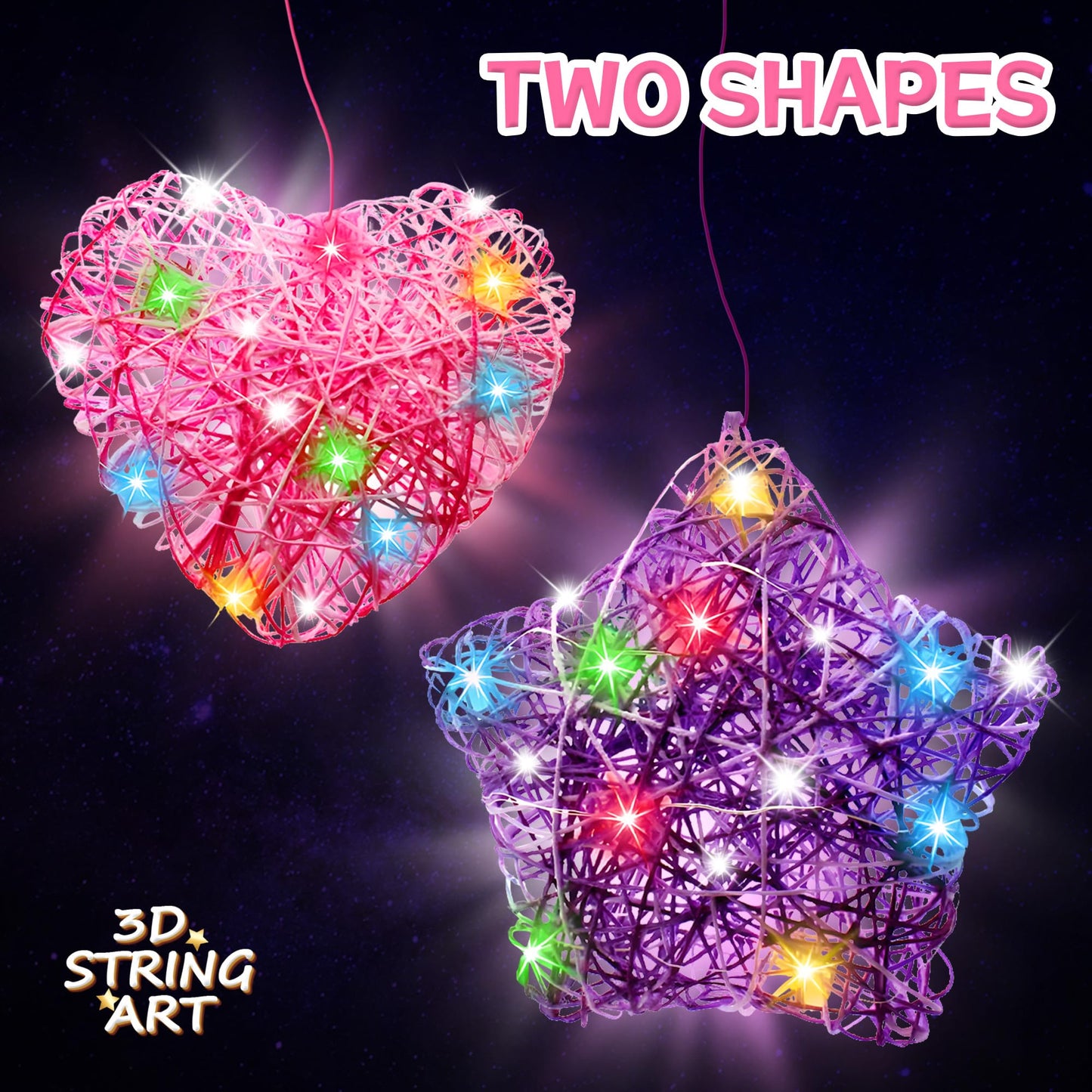 ROHSCE Create a DIY String Art Star Lantern - Projects for Kids