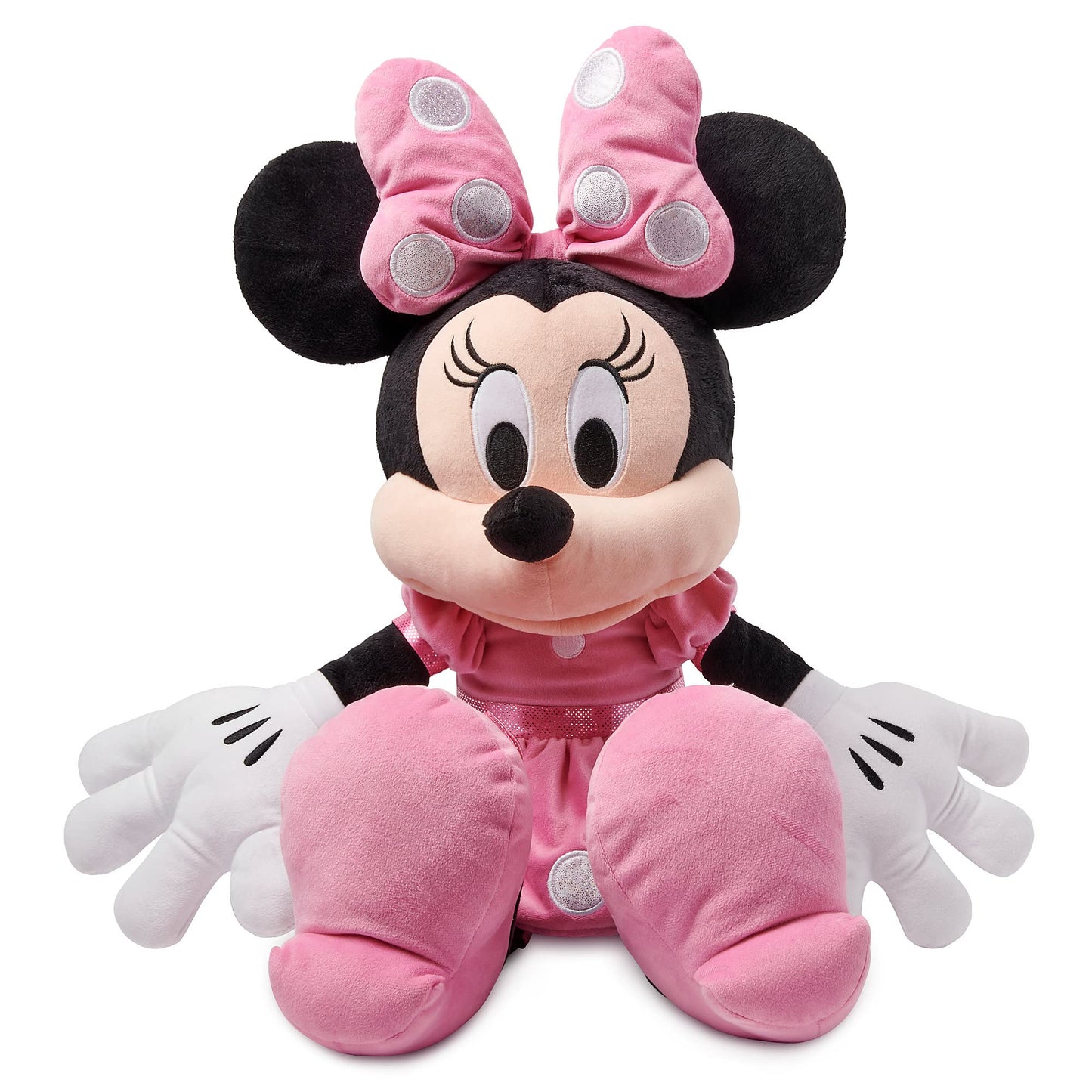 Disney Minnie Mouse Plush – Pink – Large 21 1/4 Inches