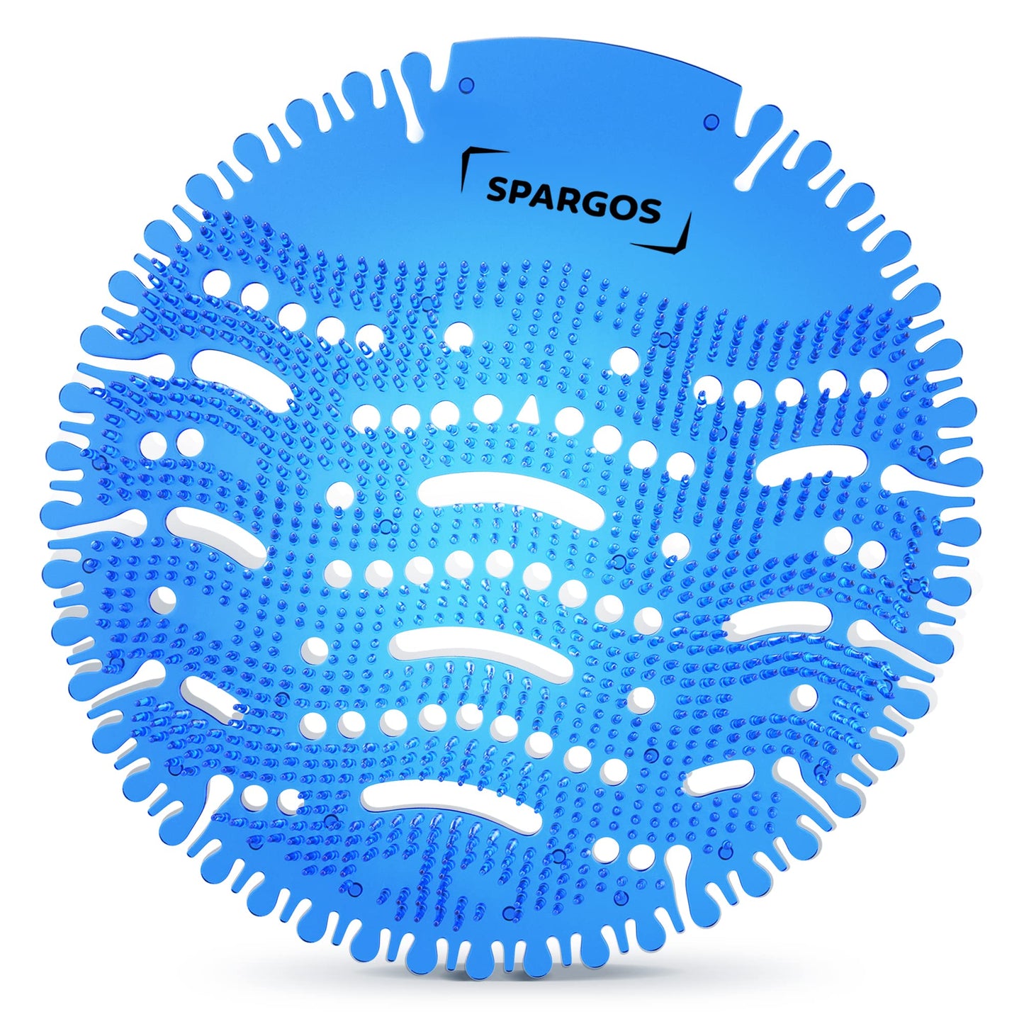 Urinal Screen Deodorizer (36 Pack) - Urinal Cakes Pads - Fresh 3d Wave Anti-Splash - Odor Protection for Toilets in Bathroom Restaurant Office Stadium School with Free Gloves - 36pcs Blue Ocean Breeze