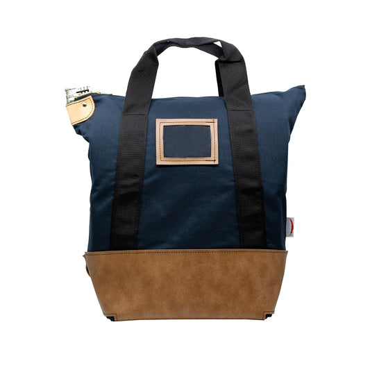 Cardinal bag supplies Locking Heavy Duty Security Courier Bag, 18 x 18 x 8 (Navy Blue)