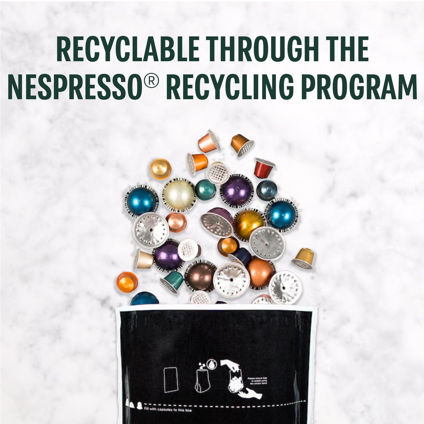 Starbucks by Nespresso Vertuo, Iced Blond Roast Coffee, 32-count Coffee Pods, Brews 2.7 oz.