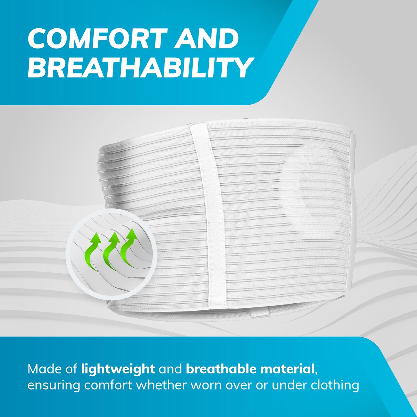BraceAbility Umbilical Hernia Belt for Men and Women - Abdominal Binder Stomach Truss with Compression Pad for Belly Button, Navel, Ventral, Epigastric, Hiatal Hernia Relief Surgery Support (L/XL 8")