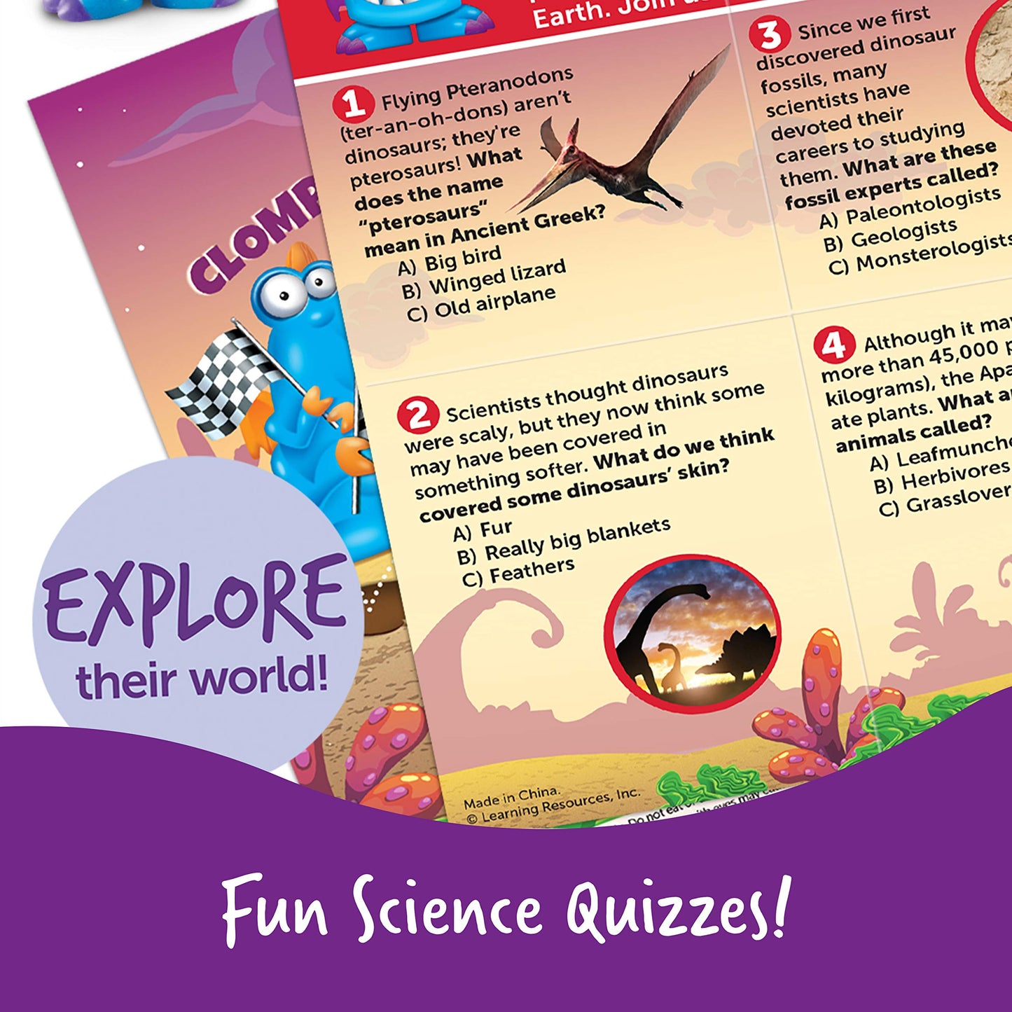 Learning Resources Beaker Creatures Reactor Pods,Series 1, STEM Certified Science Toy, Fun Experiments for Kids, 6 Pack, Ages 5+, Multicolor, LER3824