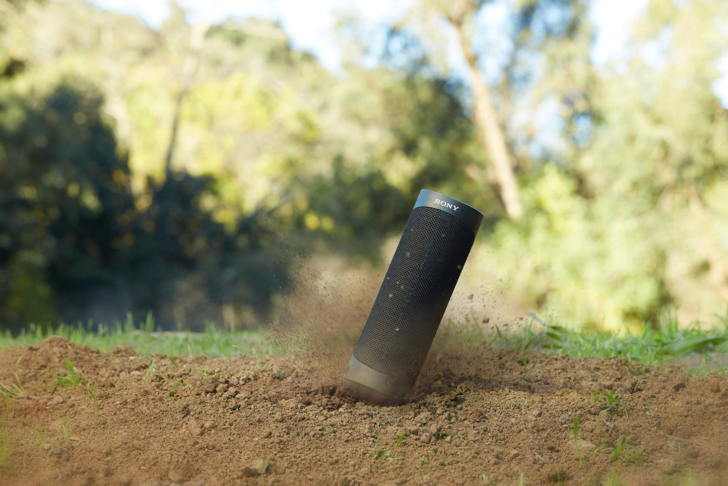 Sony SRS-XB23 - Super-Portable, Powerful and Durable, Waterproof, Wireless Bluetooth Speaker with Extra BASS – Black