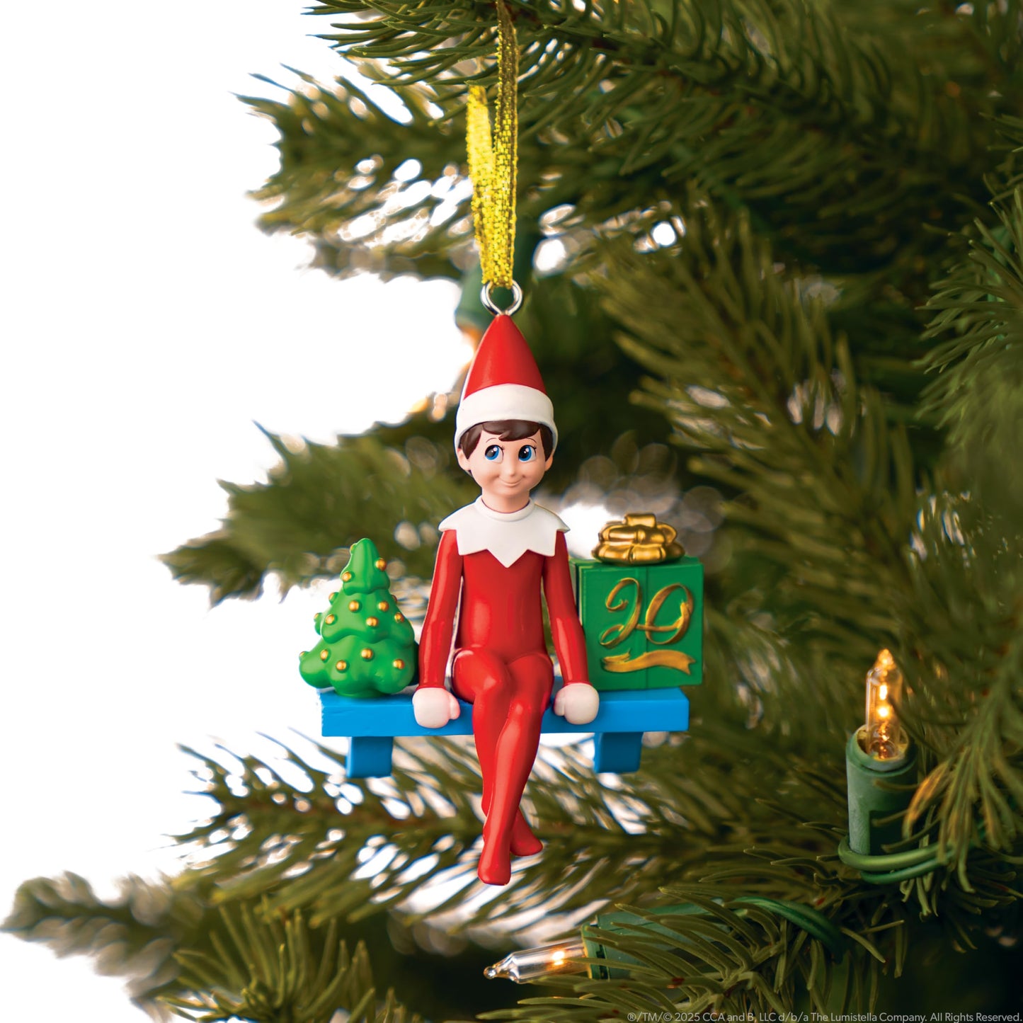 The Elf on the Shelf Boy Blue Eyes 20th Anniversary Box Set