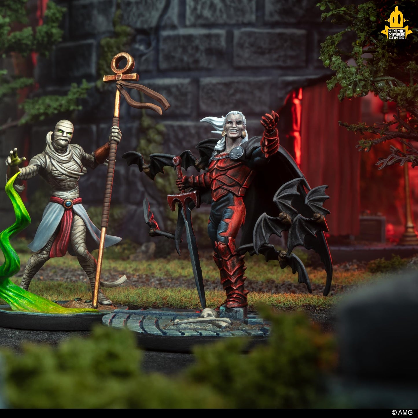 Marvel: Crisis Protocol Tomb of Dracula Character Pack - Add Supernatural Legends to Your Team! Tabletop Superhero Game, Ages 14+, 2 Players, 90 Min Playtime, Made by Atomic Mass Games